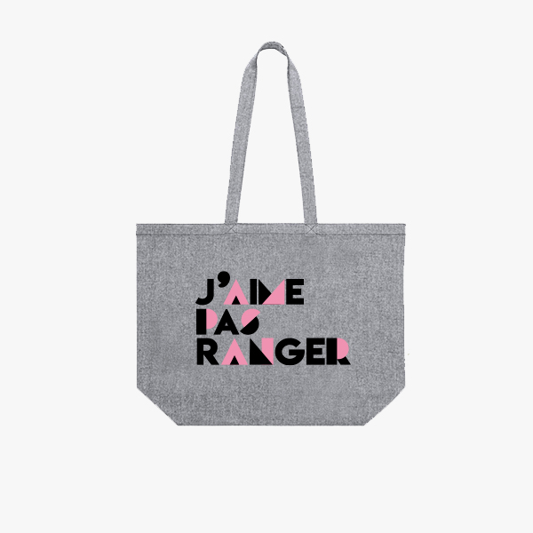 Sac gris flanelle - home organiser 92