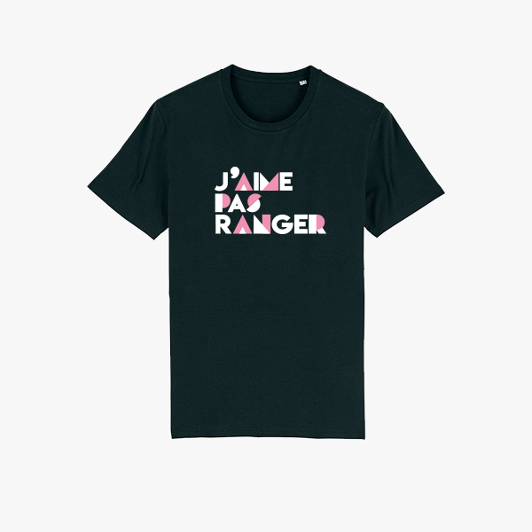 T-shirt j'aime pas ranger